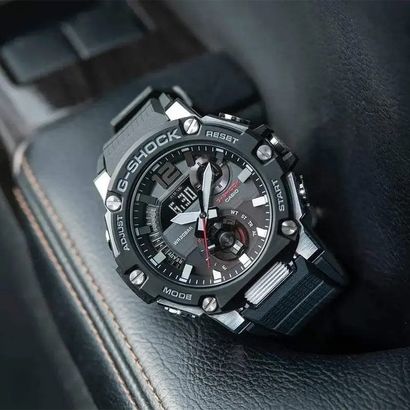 G-Shock G-Steel Tough Solar Bluetooth Men's Watch- GST-B300-1A